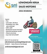 Loker Sales Motoris Bekasi